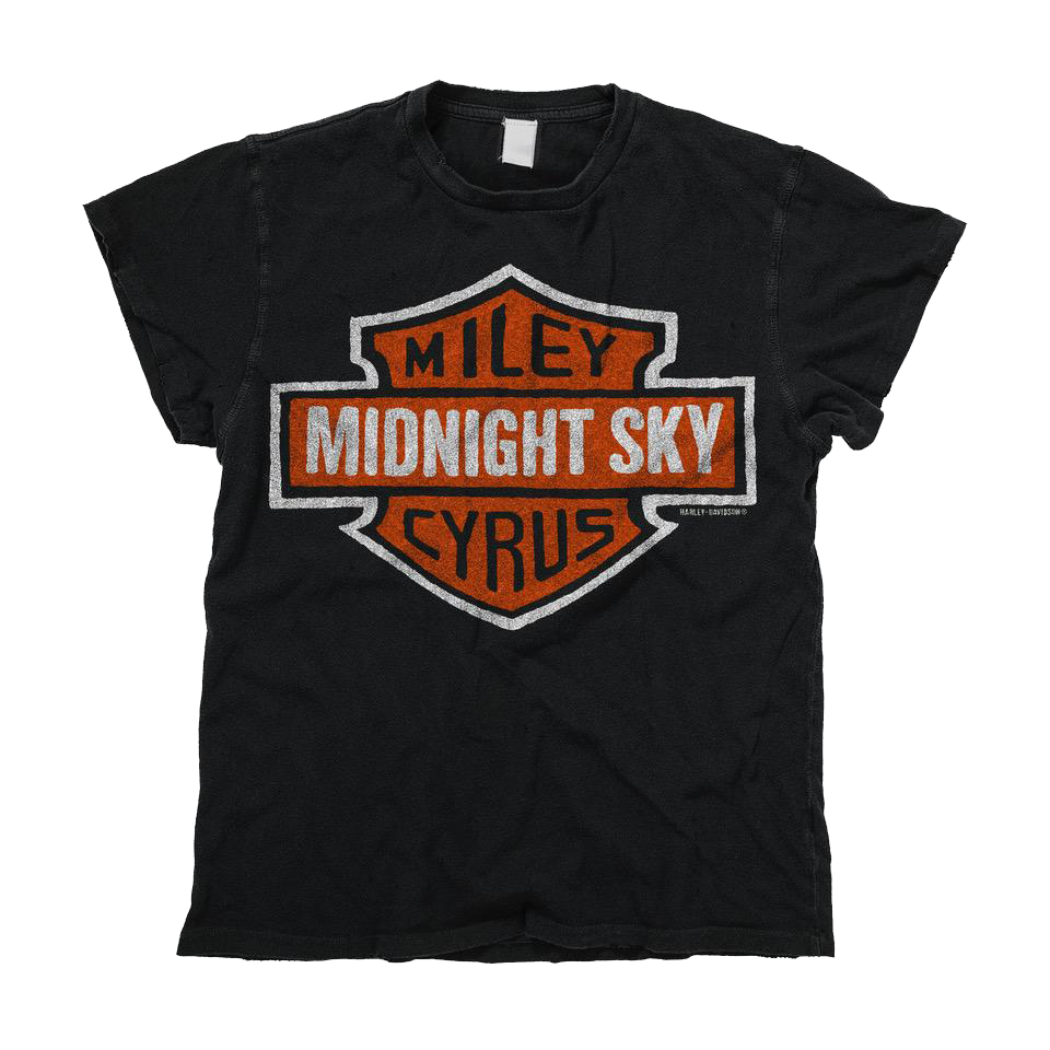 MadeWorn Miley Cyrus Midnight Sky Emblem Tee