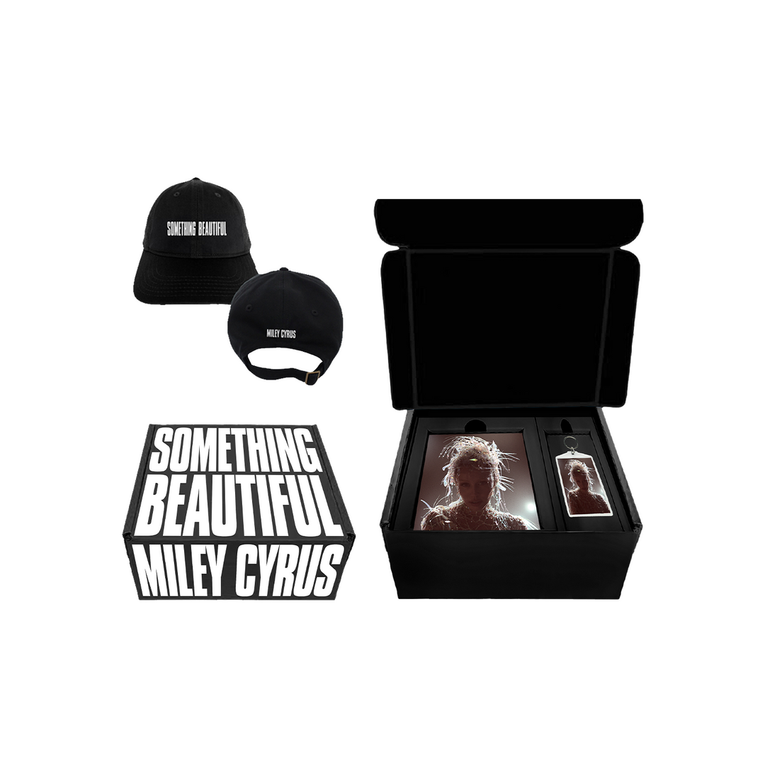 Miley Cyrus - Limited Edition Something Beautiful Hat Box Set – MILEY CYRUS